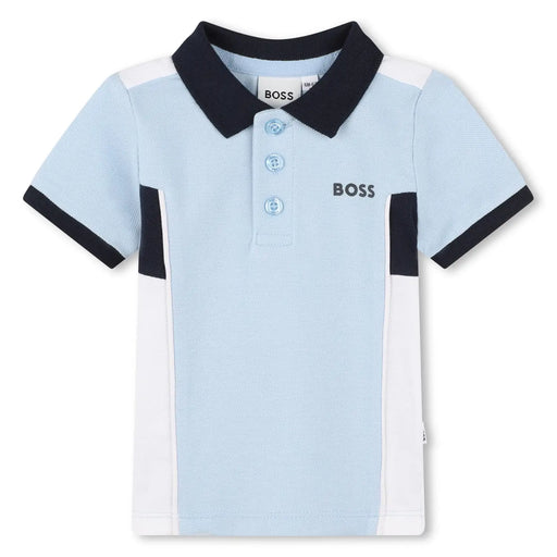 BOSS colourblock polo shirt - j50596.