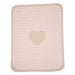 David Fussenegger Juwel Blanket - Pink Heart.