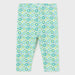 Mayoral turquoise patterned leggings. 