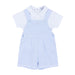 Blues Baby boy's dungaree set in blue.