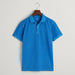 GANT blue sunfaded polo shirt - 802549.