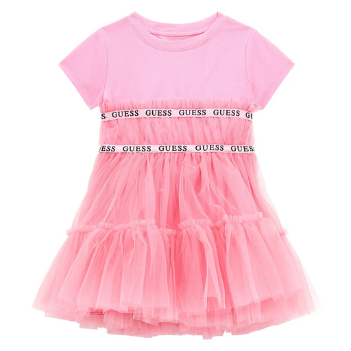 Guess pink tulle dress - a4rk11.