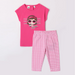 iDo pink printed leggings set - 48739.