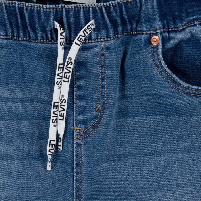 Drawstring waist on the Levi's Pull On Jeans