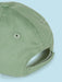 Reverse side of the Mayoral green embroidered cap.