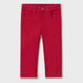 Mayoral baby boy's red slim fit trousers - 00563.