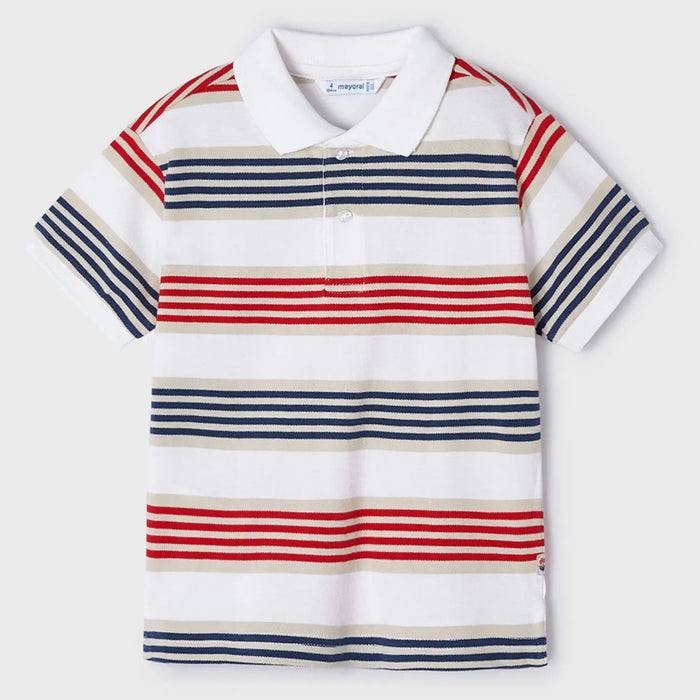 Mayoral striped polo shirt - 03108.