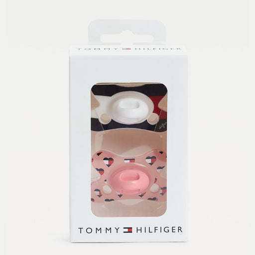 Tommy Hilfiger Twin Pack of Soothers - Pink.