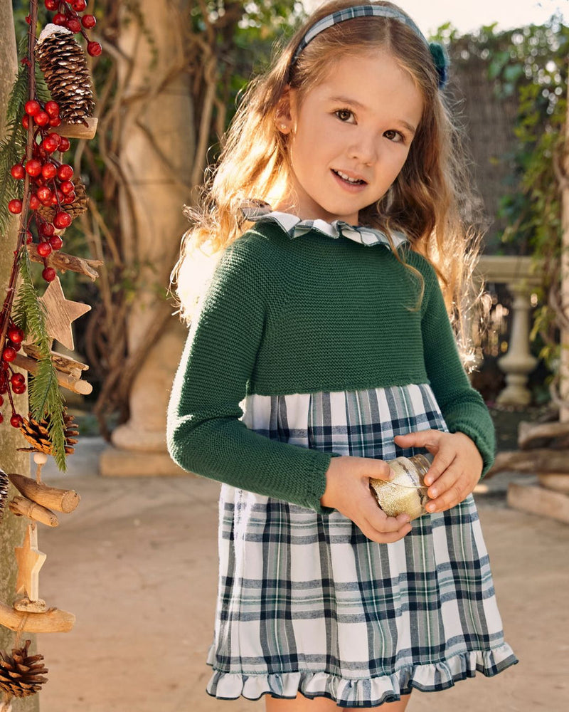 Juliana Knitted Dress - Green