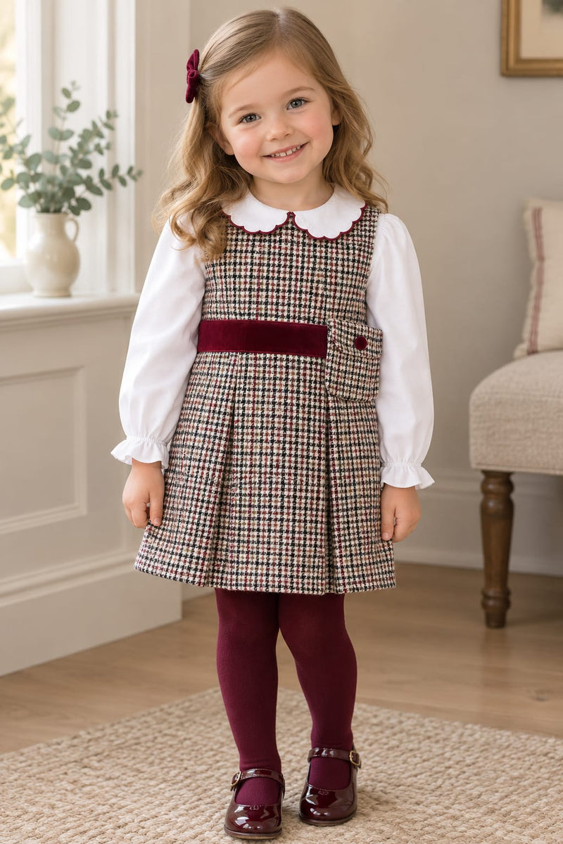 Deolinda Balmoral Pinafore Set