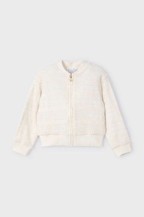 Mayoral Knitted Jacket - Cream