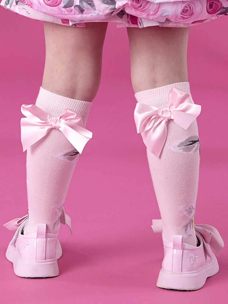 Back of the A Dee alessandra knee socks.