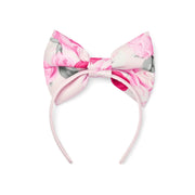 Back of the A Dee pink allie headband.