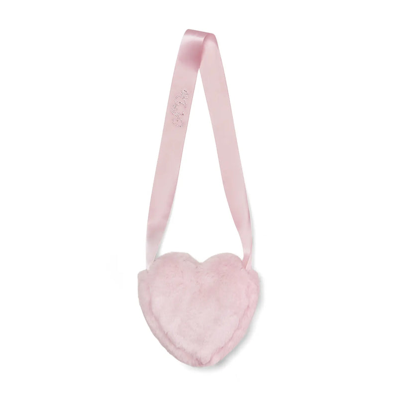 A Dee pale pink alma heart bag - 261910.