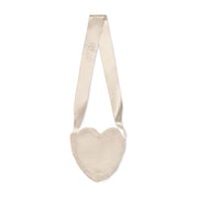 Back of the A Dee beige alma heart bag.