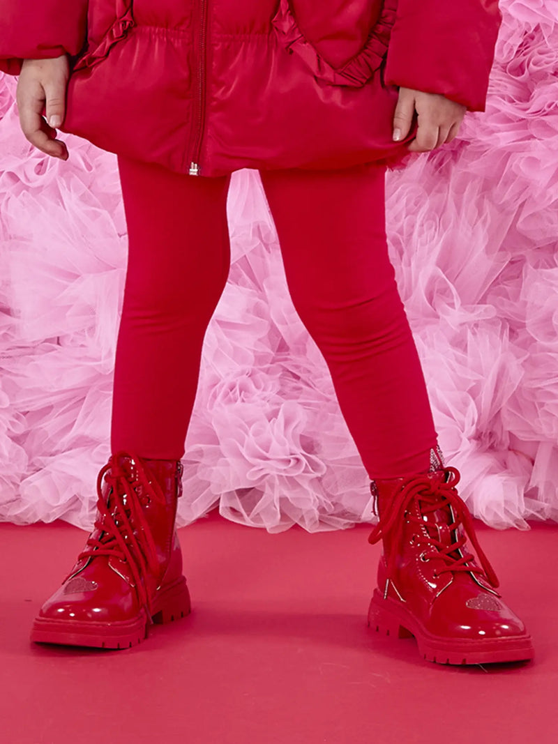 Girl wearing the A Dee amore boots.