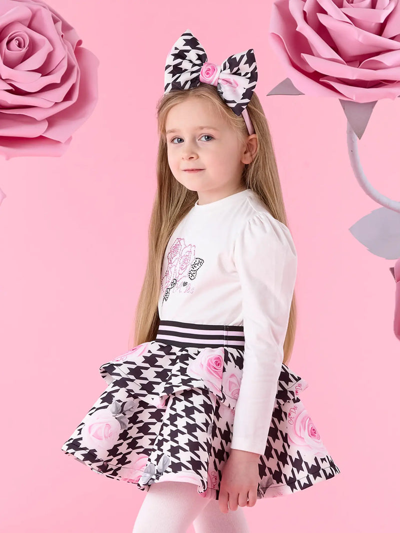 Closer look at the A Dee anastasia skirt set.