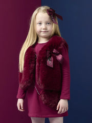 Girl modelling the A Dee anna gilet.