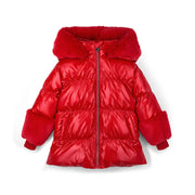 A Dee red avery puffer jacket - 263209.