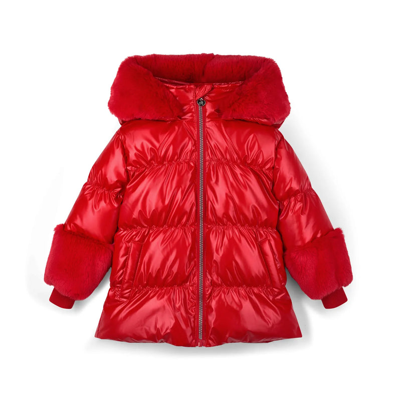 A Dee red avery puffer jacket - 263209.