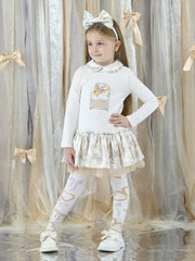 Girl wearing the A Dee betty dress.
