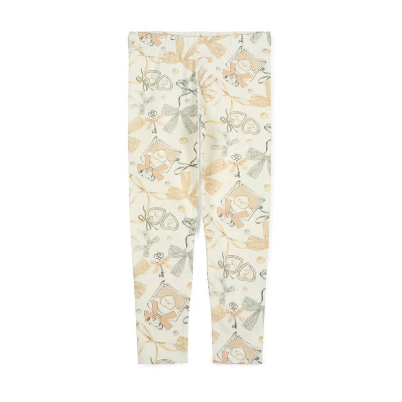 Girl's printed leggings by A Dee.