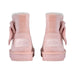 Back of the A Dee pink bowtiful ugg boots.