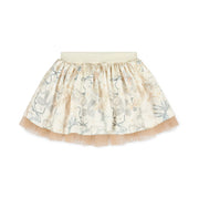 Girl's printed skirt.
