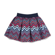 A Dee girl's printed skirt.