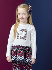 Closer view of the A Dee crissy leggings set.