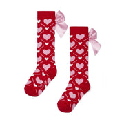 Rear view of the A Dee leah knee socks.