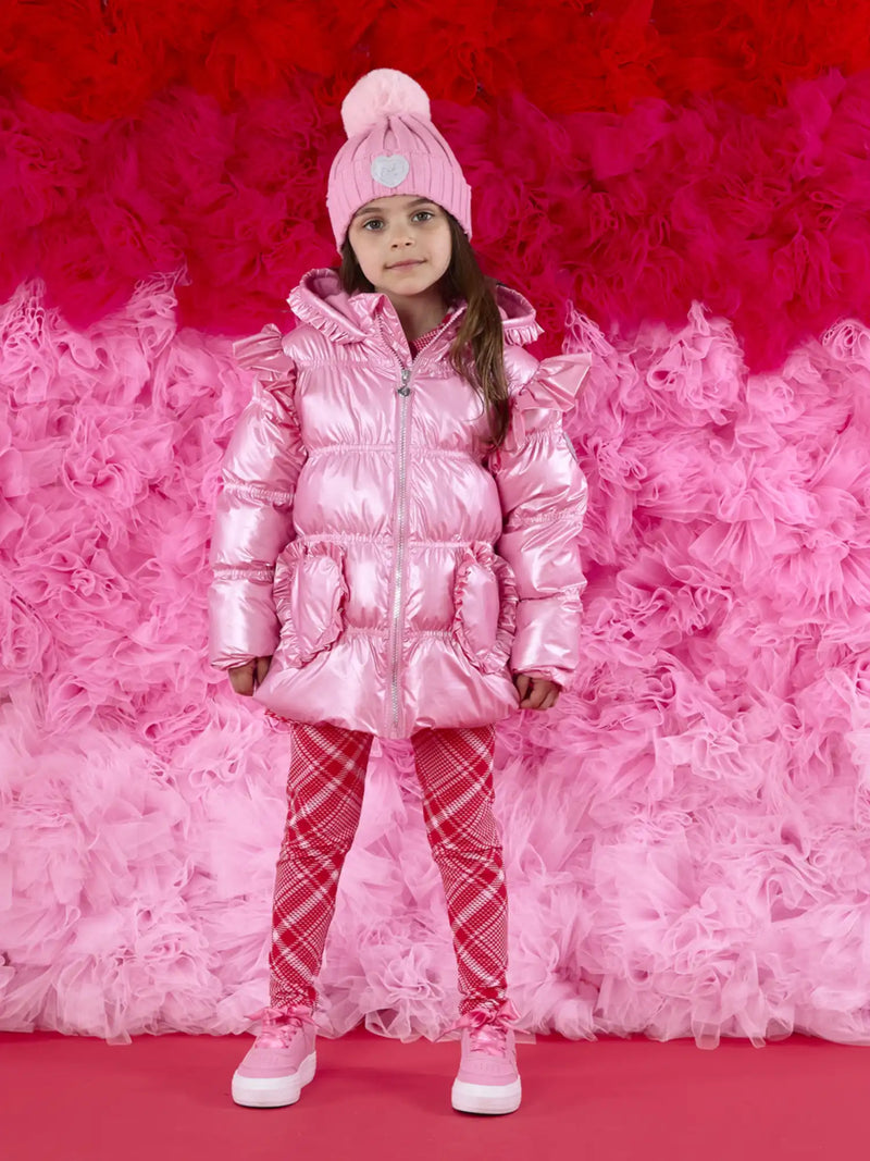 Girl wearing the A Dee liliana jacket.