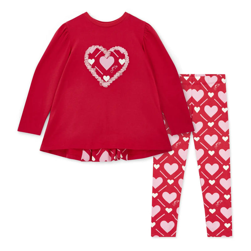 A Dee girl's lola leggings set - 251502.