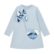 A Dee powder blue lotus dress - 253714.