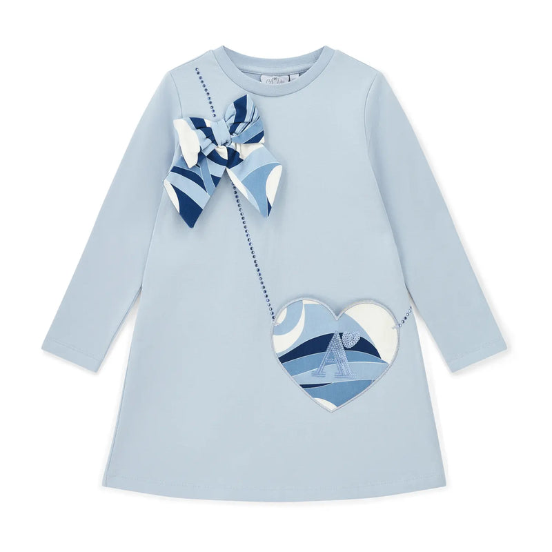 A Dee powder blue lotus dress - 253714.