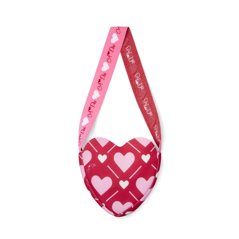 Back of the A Dee red louise bag.