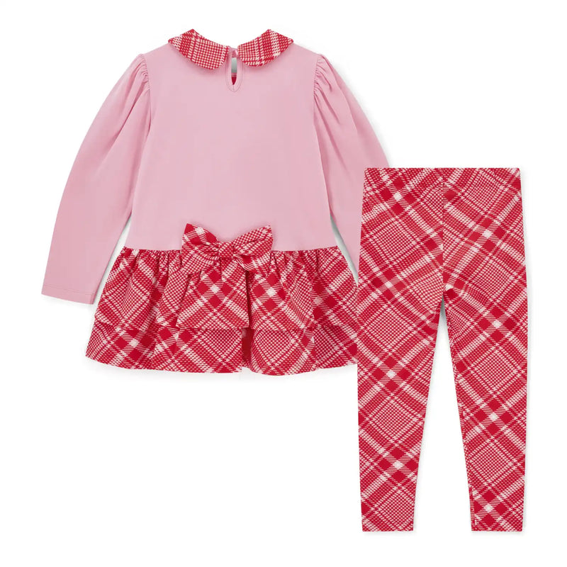 Rear view of the A Dee lydia leggings set.