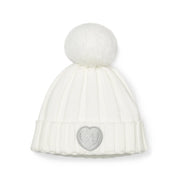A Dee snow white mallory bobble hat - 251909.