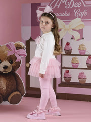 Side view of the A Dee mila leggings set.