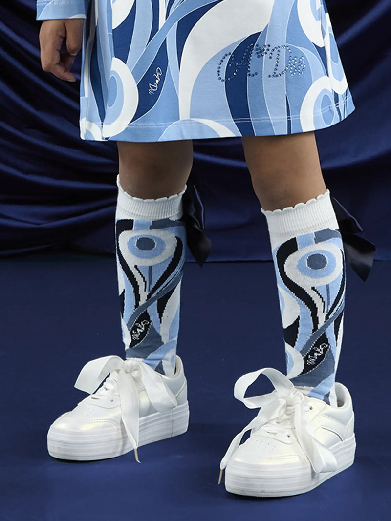 Closer look at the A Dee nieve knee socks.