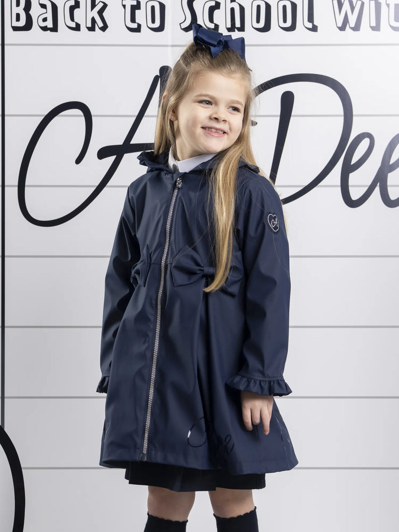 Closer look at the A Dee nova raincoat.