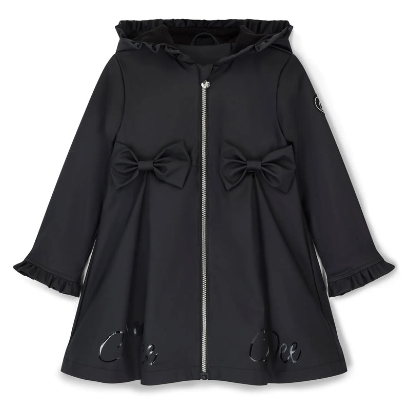 A Dee girl's black nova raincoat - 266203.