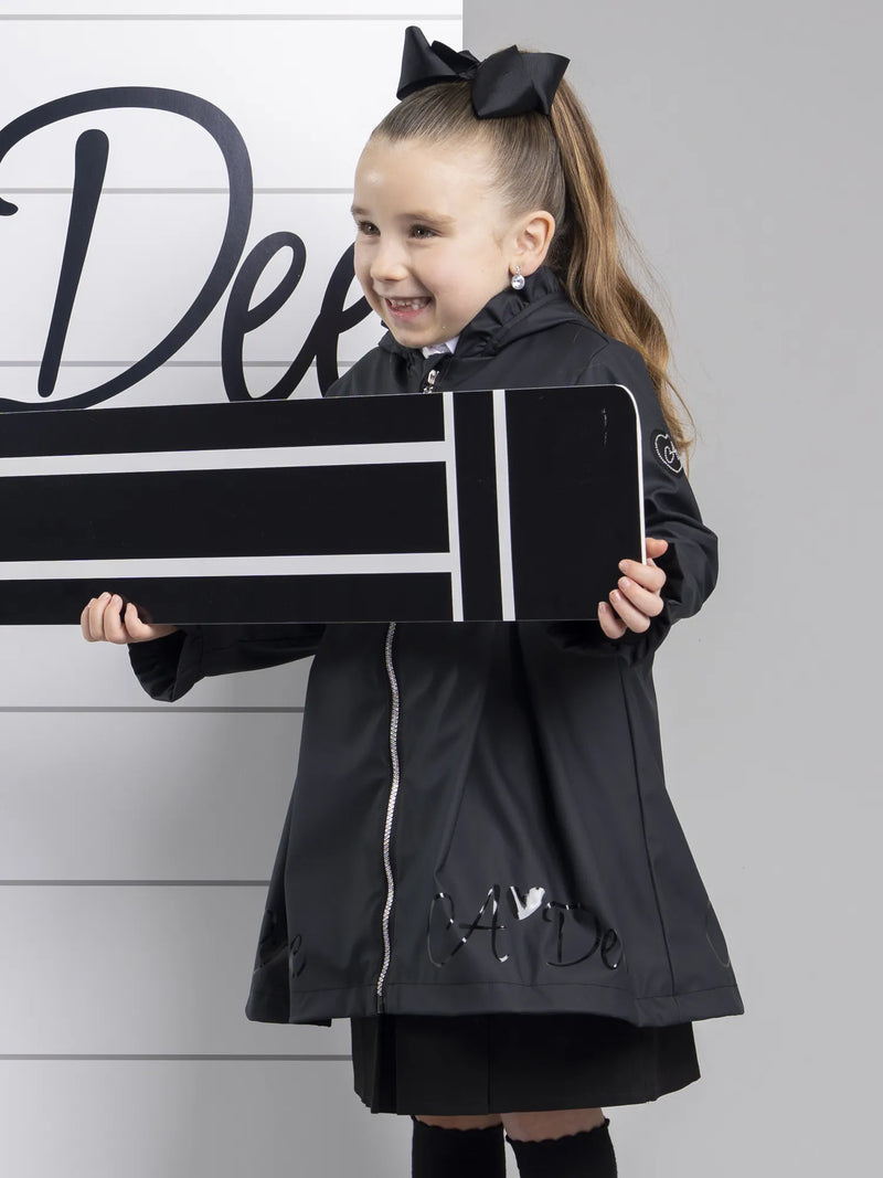 Closer look at the A Dee nova raincoat.