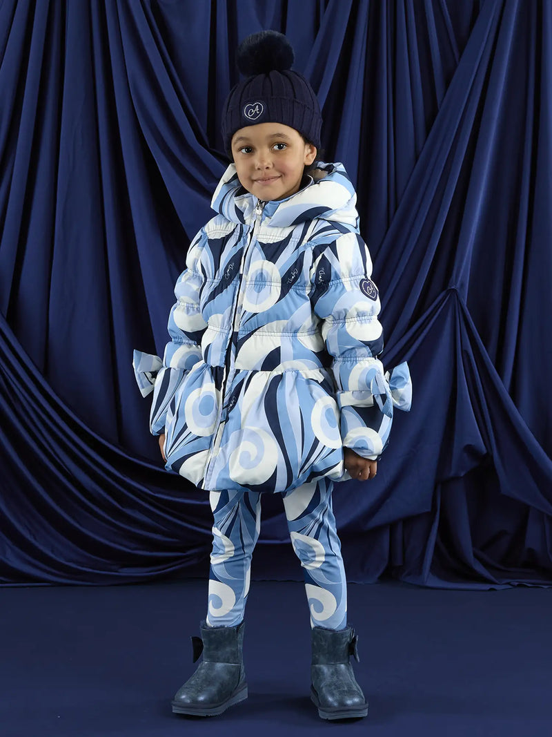 Girl wearing the A Dee nylah coat.