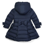 Rear view of the A Dee padded jacket.