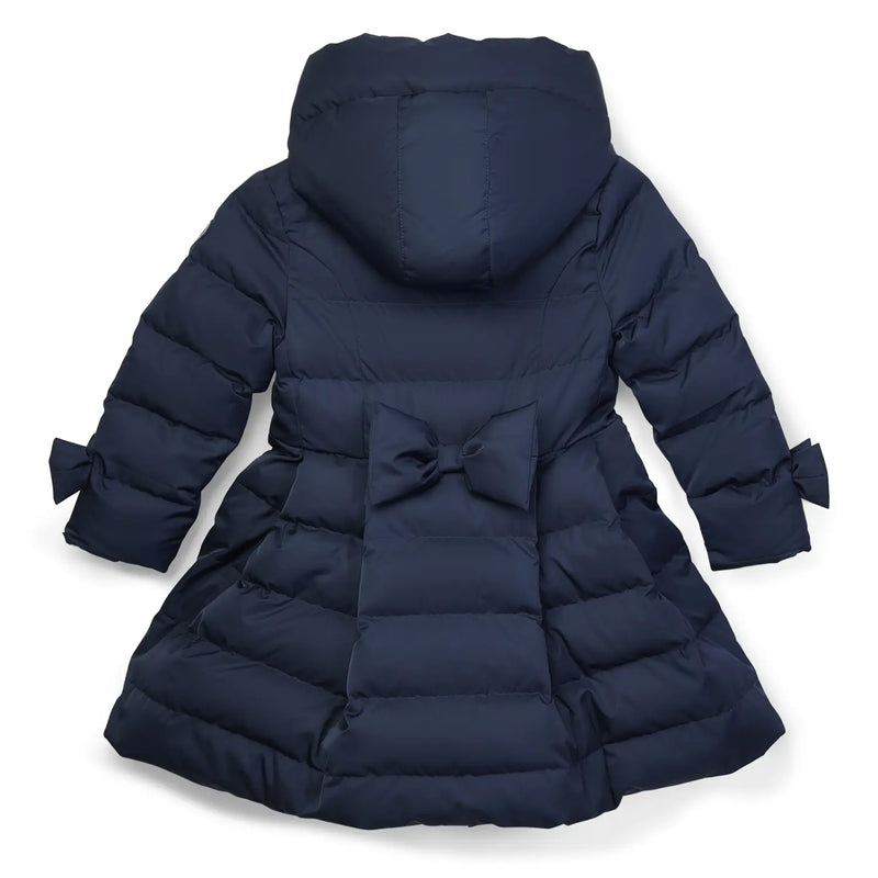 Rear view of the A Dee padded jacket.