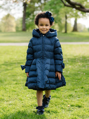 Girl modelling the A Dee padded jacket.