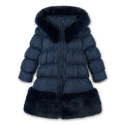 A Dee girl's dark navy rhea coat - 266202.
