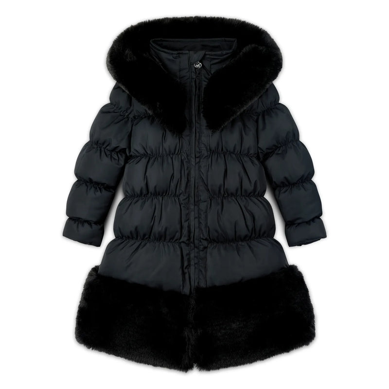 A Dee girl's black rhea coat - 266202.
