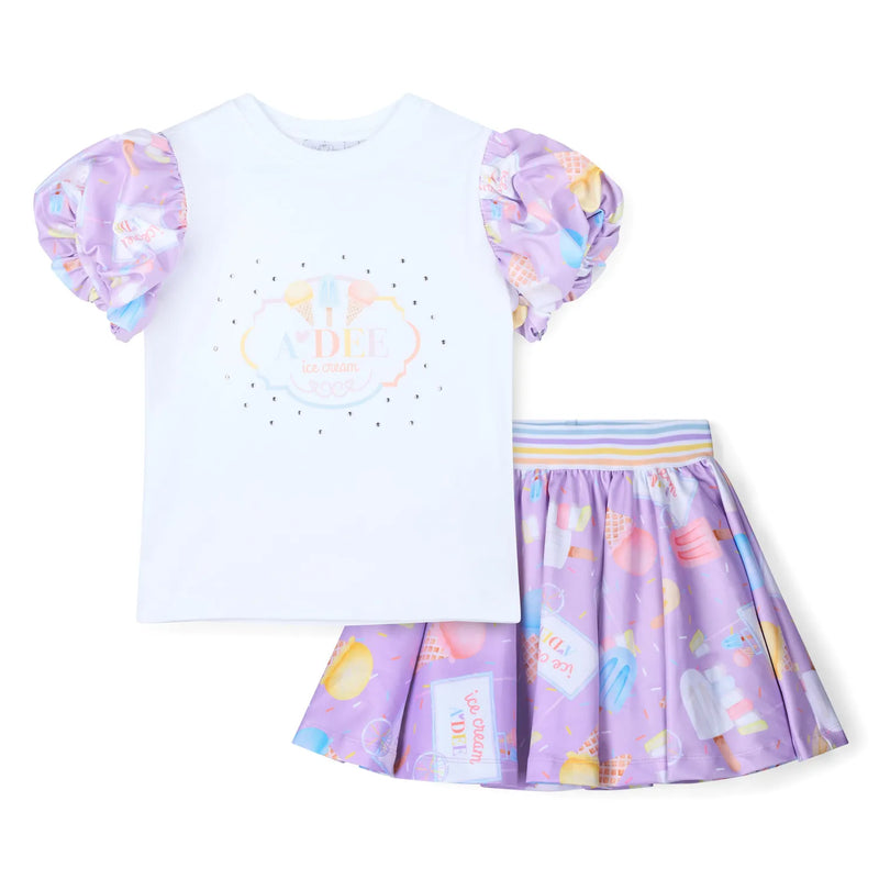 A Dee girl's sally skirt set - 262510.